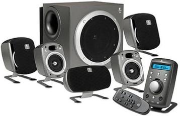 Logitech Z-680 5.1 (PC) speaker set in werkende staat beschikbaar voor biedingen