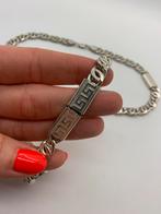 X624 Prachtige zilveren ketting robuust 60 cm | 49 gram, Ophalen of Verzenden, X, Zilver, Zilver