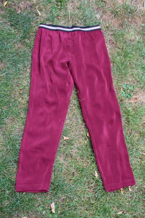 Mooi vallende bordeaux rode broek  Scotch & Soda maat 3, Kleding | Dames, Broeken en Pantalons, Zo goed als nieuw, Maat 38/40 (M)