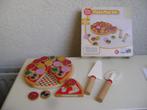 27del houten pizza set in doos 6punten onderblad pizza snijd, Kinderen en Baby's, Speelgoed | Speelkeukens, Ophalen of Verzenden