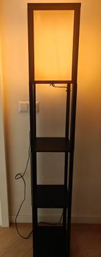 Staande lamp met opbergruimte, Huis en Inrichting, Lampen | Vloerlampen, Ophalen, Zo goed als nieuw, Overige materialen, 150 tot 200 cm