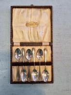 Mooie set EPNS koffielepels in originele doos, Ophalen of Verzenden