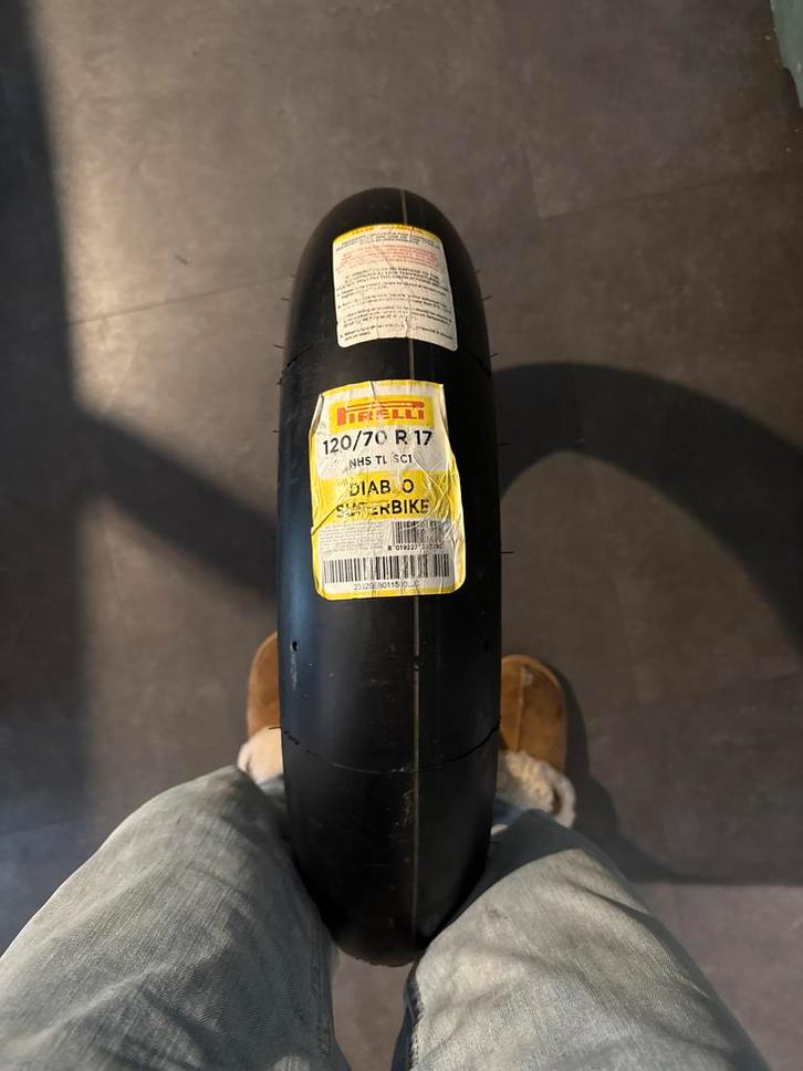 Pirelli Diablo SC1 120/70/17 - 2015, Motoren, Onderdelen | Overige, Gebruikt, Ophalen of Verzenden