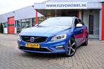 Volvo V60 2.0 T4 190pk Business Sport Aut. Pano|Leder|Xenon|, Auto's, Volvo, Gebruikt, Euro 6, 1969 cc, Blauw