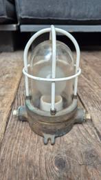 Kooilamp buitenlamp van messing (vintige), Ophalen of Verzenden, Gebruikt, 50 tot 250 watt, Wandlamp
