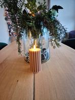 Dining set - large rectangular oak table for 4 green chairs, Huis en Inrichting, Tafels | Eettafels, Ophalen, Zo goed als nieuw