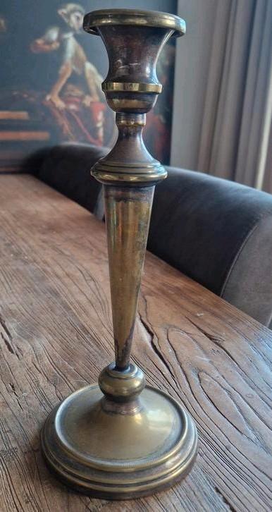 Antieke Empire style Kandelaar - 30,5 cm, Antiek en Kunst, Antiek | Kandelaars, Koper of Brons, Ophalen of Verzenden