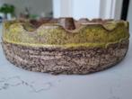 vintage keramiek asbak schaaltje Strehla fat lava brutalisme, Antiek en Kunst, Ophalen of Verzenden
