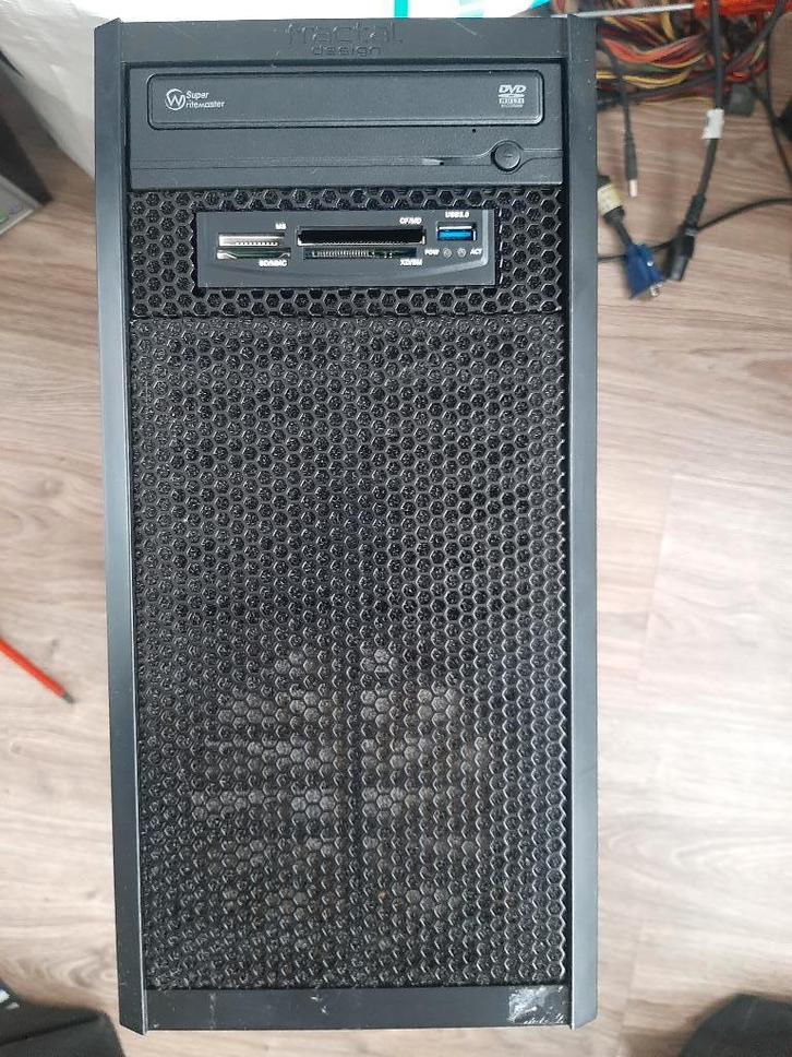 Desktop intel i5 quad core, Computers en Software, Desktop Pc's, Gebruikt, SSD, 8 GB, Ophalen