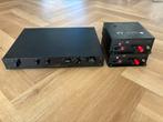 Van Medevoort CA444 voorversterker en 2 stuks PA80 eindverst, Audio, Tv en Foto, Gebruikt, 60 tot 120 watt, Stereo, Ophalen