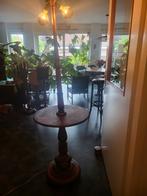Unieke Oude Lamp met Tafeltje, Huis en Inrichting, Lampen | Vloerlampen, Ophalen, Gebruikt, Vintage, 150 tot 200 cm