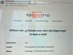 10cc Groningen Oostpoort 2 kaartjes, Tickets en Kaartjes, Twee personen, November