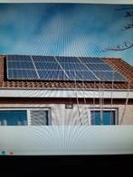 Complete set zonnepanelen (zie foto) met dak rail., Doe-het-zelf en Verbouw, Ophalen, Gebruikt, Overige typen