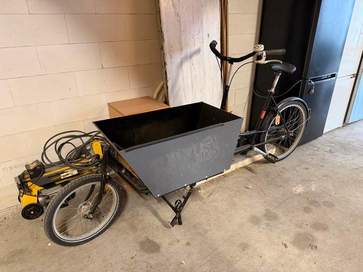 Fietsfabriek Bakfiets, Fietsen en Brommers, Fietsen | Bakfietsen, Gebruikt, Fietsfabriek, 2 kinderen, Ophalen of Verzenden