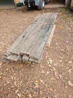 Wagonplanken - Stoer en robuust!, Doe-het-zelf en Verbouw, Hout en Planken, Gebruikt, 25 tot 50 mm, Ophalen of Verzenden, 250 tot 300 cm