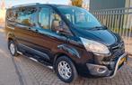 Ford Transit Custom 2.2 Tdci 92KW 2014, Auto's, Bestelauto's, Zwart, 4 cilinders, Zwart, Origineel Nederlands