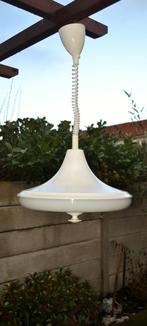 Vintage Heksenhoed Hanglamp, Huis en Inrichting, Lampen | Hanglampen, Ophalen, Glas, Gebruikt, Vintage