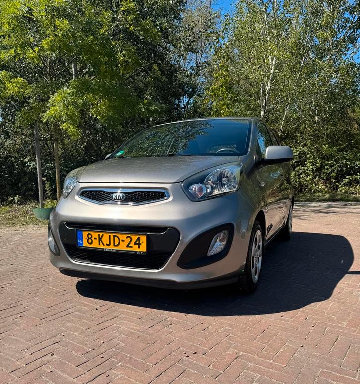 Kia Picanto 1.2 Cvvt 5-DRS 2013 Grijs, elekt ramen, airco, Auto's, Kia, Particulier, ABS, Airbags, Airconditioning, Alarm, Centrale vergrendeling