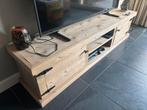 Steigerhout tv meubel, Ophalen, 150 tot 200 cm, Zo goed als nieuw, Minder dan 100 cm