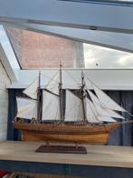 Handgemaakt houten zeilschip L 78 / B 12 / H 58, Hobby en Vrije tijd, Modelbouw | Boten en Schepen, Ophalen, Gebruikt