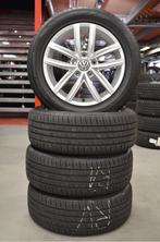 16" Volkswagen Golf Velgen 5x112 ET46 + Zomerbanden, 205 mm, Banden en Velgen, 16 inch, Gebruikt