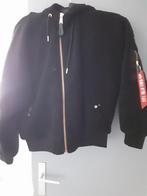 Teddy bomber Alpha Industries maat XL, Zwart, Maat 46/48 (XL) of groter, Ophalen of Verzenden, Zo goed als nieuw