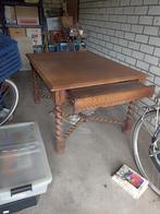 eiken houten tafel, Ophalen, Gebruikt, 100 tot 150 cm, 50 tot 100 cm