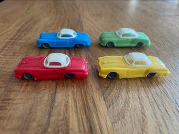 Arthur Hammer modellAuto 1:80 partij van 4 plastic autootjes beschikbaar voor biedingen