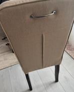 Set van 6 beige stoel met handgreep, Ophalen, Bruin, Hout, Zo goed als nieuw