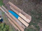 Resthout, Doe-het-zelf en Verbouw, Hout en Planken, Ophalen, Gebruikt, 25 tot 50 mm, Plank