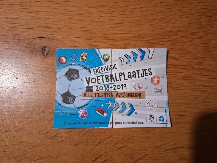 ah voetbalplaatjes voetbal stickers 2018-2019, Verzamelen, Supermarktacties, Albert Heijn, Ophalen of Verzenden