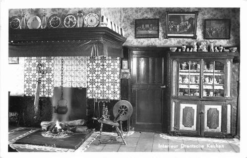 (377-524-023) Schoonebeek Interieur Drentsche Keuken, Verzamelen, Ansichtkaarten | Nederland, Drenthe, Verzenden