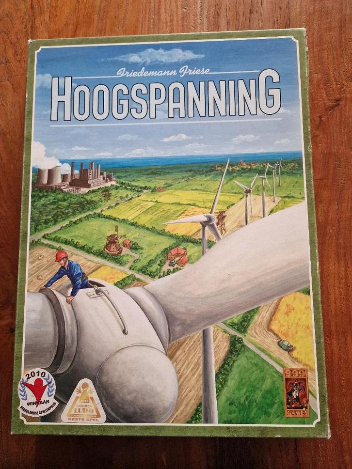 Hoogspanning, Hobby en Vrije tijd, Gezelschapsspellen | Bordspellen, Gebruikt, Ophalen of Verzenden