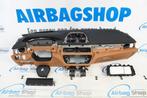 Airbag set Dashboard leer bruin HUD BMW 5 serie G30 2017-.., Auto-onderdelen, Dashboard en Schakelaars, Gebruikt, Ophalen of Verzenden