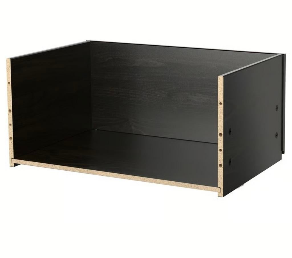 BESTÅLadeframe, zwartbruin 60x25x40cm/60x15x40 cm, Ophalen, Overige materialen, Gebruikt, 50 tot 100 cm