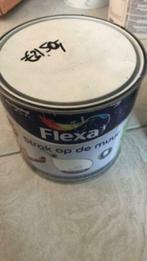 Flexa muurverf roomwit 2,5l nieuw 1 laags dekkend pigment, Ophalen of Verzenden, Nieuw