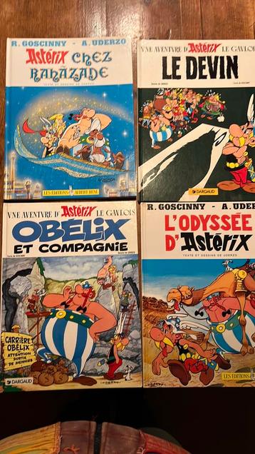 4x Asterix Franstalig - Hardcover beschikbaar voor biedingen