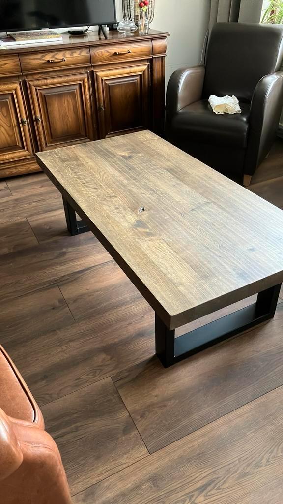 Mooie salontafel, Huis en Inrichting, Tafels | Salontafels, Gebruikt, Minder dan 50 cm, 50 tot 100 cm, 100 tot 150 cm, Rechthoekig