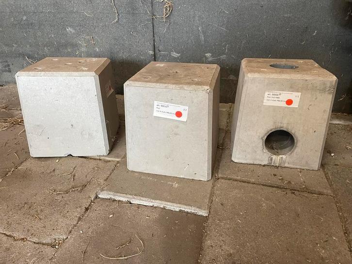 Nieuw betonpoeren (normaal 233,-) tbv aluminium overkapping, Doe-het-zelf en Verbouw, Overige Doe-het-zelf en Verbouw, Nieuw, Ophalen