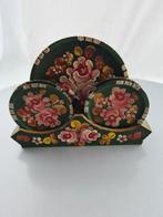 Onderzetters Beiers handgeschilderd, Ophalen of Verzenden, Nieuw, Glas of Kopje