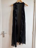 Lange sexy doorzichtige zwarte kerstblouse !, Kleding | Dames, Blouses en Tunieken, Ophalen of Verzenden, Zo goed als nieuw, Maat 36 (S)