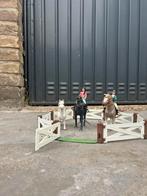 Schleich Padock met Paarden en Ruiters, Ophalen of Verzenden, Gebruikt