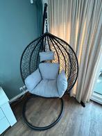 Mooie Hangstoel - Ontspan in Stijl!, Huis en Inrichting, Stoelen, Ophalen, Zwart, Zo goed als nieuw, Metaal