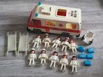 Vintage playmobil; agenten, motoren, ambulance, vuilniswagen, Gebruikt, Ophalen of Verzenden, Los playmobil