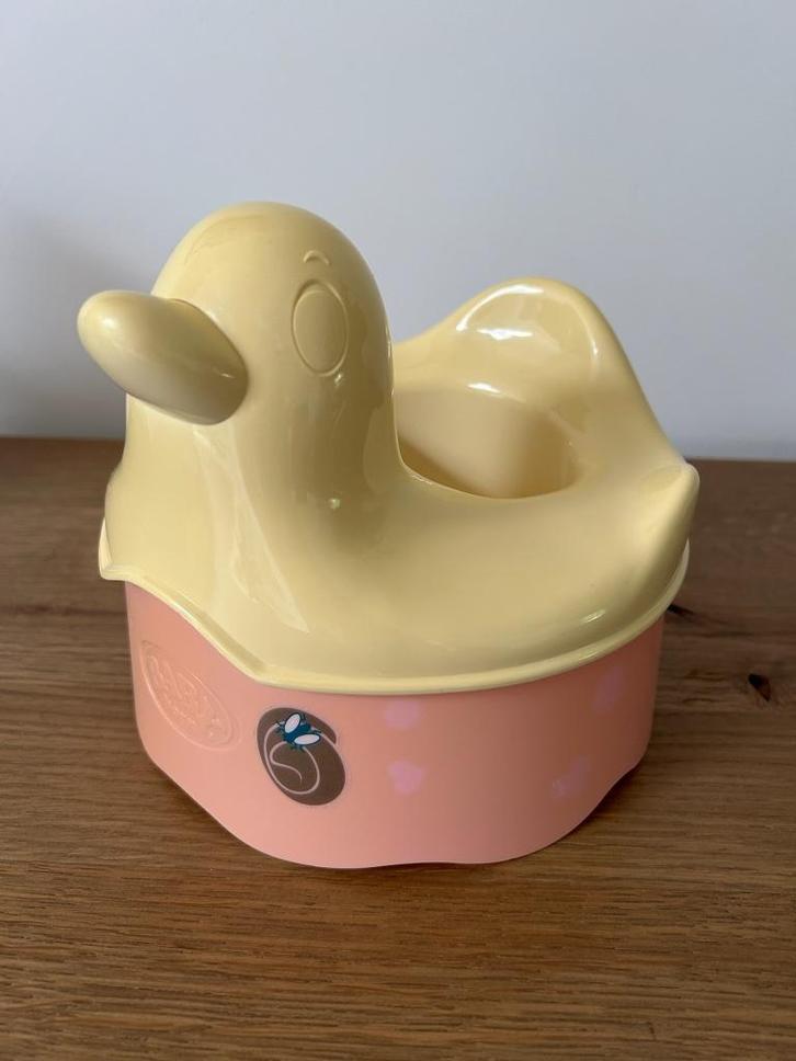 Super leuk interactief potje van Baby Born met muziek!, Kinderen en Baby's, Speelgoed | Poppen, Zo goed als nieuw, Overige typen