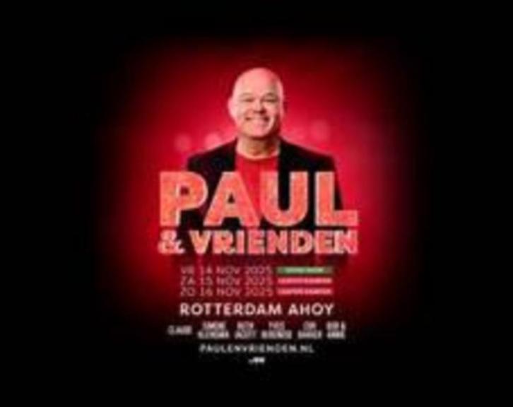 Paul de Leeuw en vrienden Ahoy 16 november, Tickets en Kaartjes, Evenementen en Festivals, Drie personen of meer
