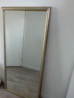 Goud zilveren spiegel, Ophalen of Verzenden, Zo goed als nieuw, Rechthoekig, Minder dan 100 cm