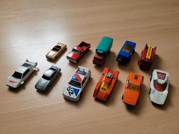 Diverse modelauto's gebruikt 007 Matchbox Corgi Juniors beschikbaar voor biedingen