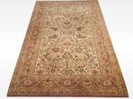 Vintage retro oosters vloerkleed Khorassan terra 249x346cm, Gebruikt, ., Crème, Ophalen of Verzenden