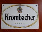 Krombacher 20x30 cm Reclamebord, Verzamelen, Biermerken, Nieuw, Overige merken, Reclamebord, Plaat of Schild, Verzenden